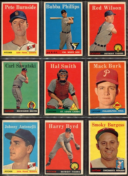 1954-1971 Topps Baseball 100+ Mostly Different Ex+/-