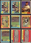 1961 Topps Baseball Lot of 351 