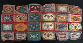 1910's B32 Felts 24 Sewn Together