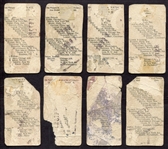 E102 Lot of 8 Different