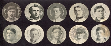 E254 Colgan's Stars of the Diamond 10 Different w/Scarcer