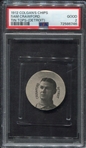 E270-2 Colgan's Tin Tops Sam Crawford Detroit PSA 2