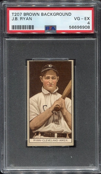 T207 J.B. Ryan Broadleaf PSA 4 