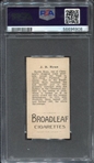 T207 J.B. Ryan Broadleaf PSA 4 