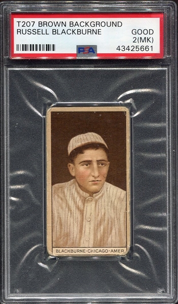 T207 Russell Blackburne Cycle Cigarettes PSA 2MK