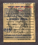 1948 Bowman Basketball Double Error Back
