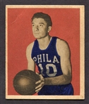 1948 Bowman #34 Joe Fulks Warriors