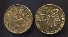 Pair of Brass Medals
