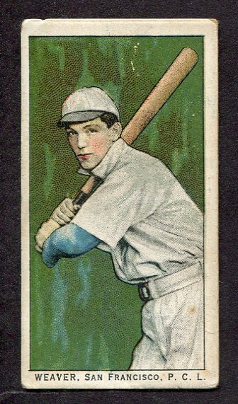 1911 Obak Buck Weaver Rookie Card