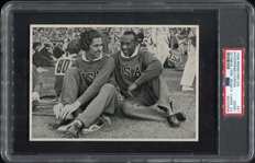 1936 Reemstma Cigarettes #21 Jesse Owens PSA 2.5