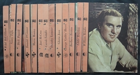 1944 Dixie Lid Movie Stars Premiums 13 Different