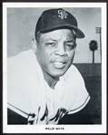 1950s-60s Willie Mays Team Issued Photo