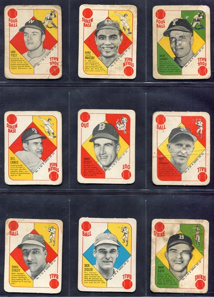 1951 Topps Blue Back Complete Set w/Wrapper