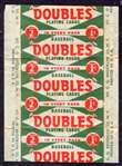 1951 Topps Blue Back Complete Set w/Wrapper