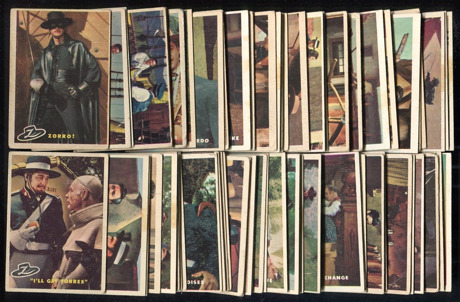 1958 Topps Zorro Complete Set