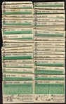 1958-59 Topps Hockey Near Set 63 of 66