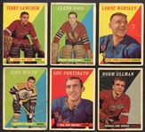 1958-59 Topps Hockey Near Set 63 of 66