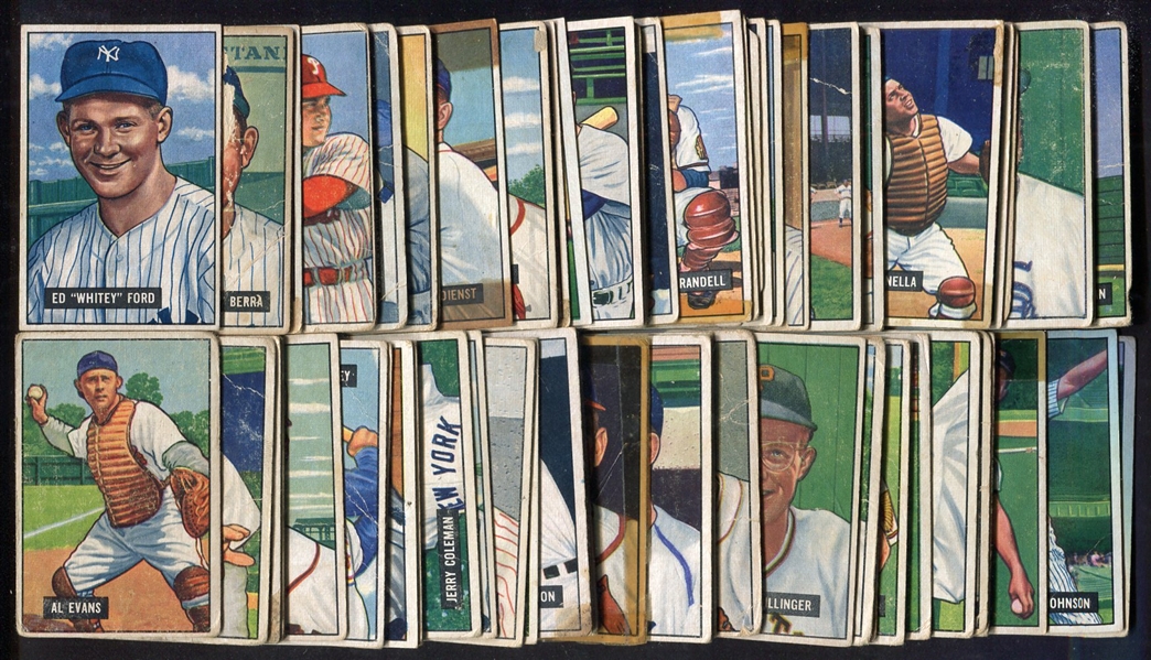 1951 Bowman Baseball Near Set 322 of 324