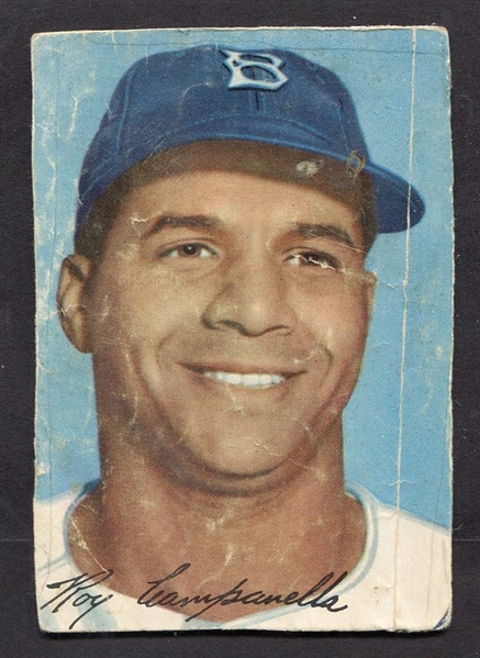 1954 Roy Campanella Home-made Baseball Card