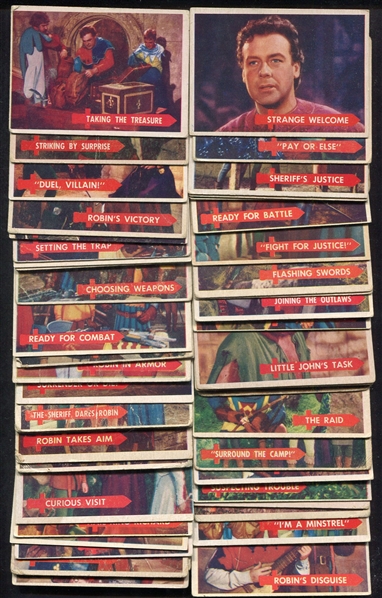 1957 Topps Robin Hood Complete Set