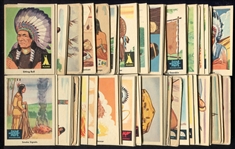 1959 Fleer Indian Trading Cards Complete Set