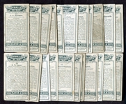 1926 Player & Sons Football & Rugby Lot of 24