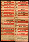 1953 Bowman Color 26 Different w/Stars