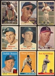 1957-1959 Topps 75 Different w/HOFers & Stars