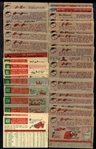 1957-1959 Topps 75 Different w/HOFers & Stars