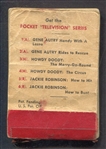 1950 Jackie Robinson Pocket Theatre Flip Book