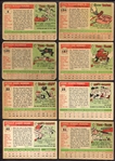 1955 Topps Partial Set of 162 Different w/HOFers & Stars