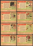 1955 Topps Partial Set of 162 Different w/HOFers & Stars