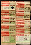 1955 Topps Partial Set of 162 Different w/HOFers & Stars