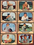 1955 Bowman Partial Set of 224 Diff. w/HOFers & Stars