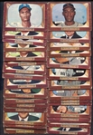 1955 Bowman Partial Set of 224 Diff. w/HOFers & Stars