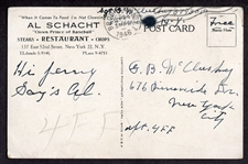 1946 Al Schact Clown Prince RPPC