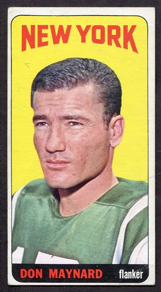 1965 Topps Football #121 Don Maynard 