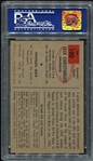 1954 Bowman #100 Jack Christiansen PSA 8