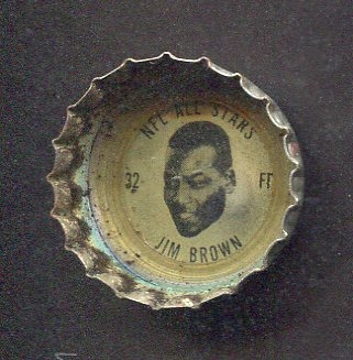 1964 Jim Brown Coke Cap