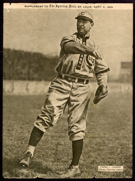 1909-13 M101-2 Sporting News Frank Chance