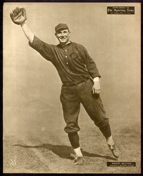 1909-13 M101-2 Sporting News Robert Bescher